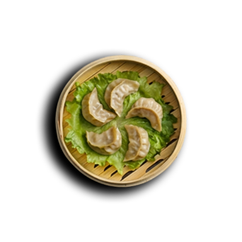 Gyozas rellenas de vegetales